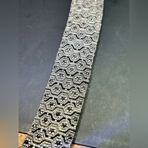 925 silver marcasite honeycomb bracelet